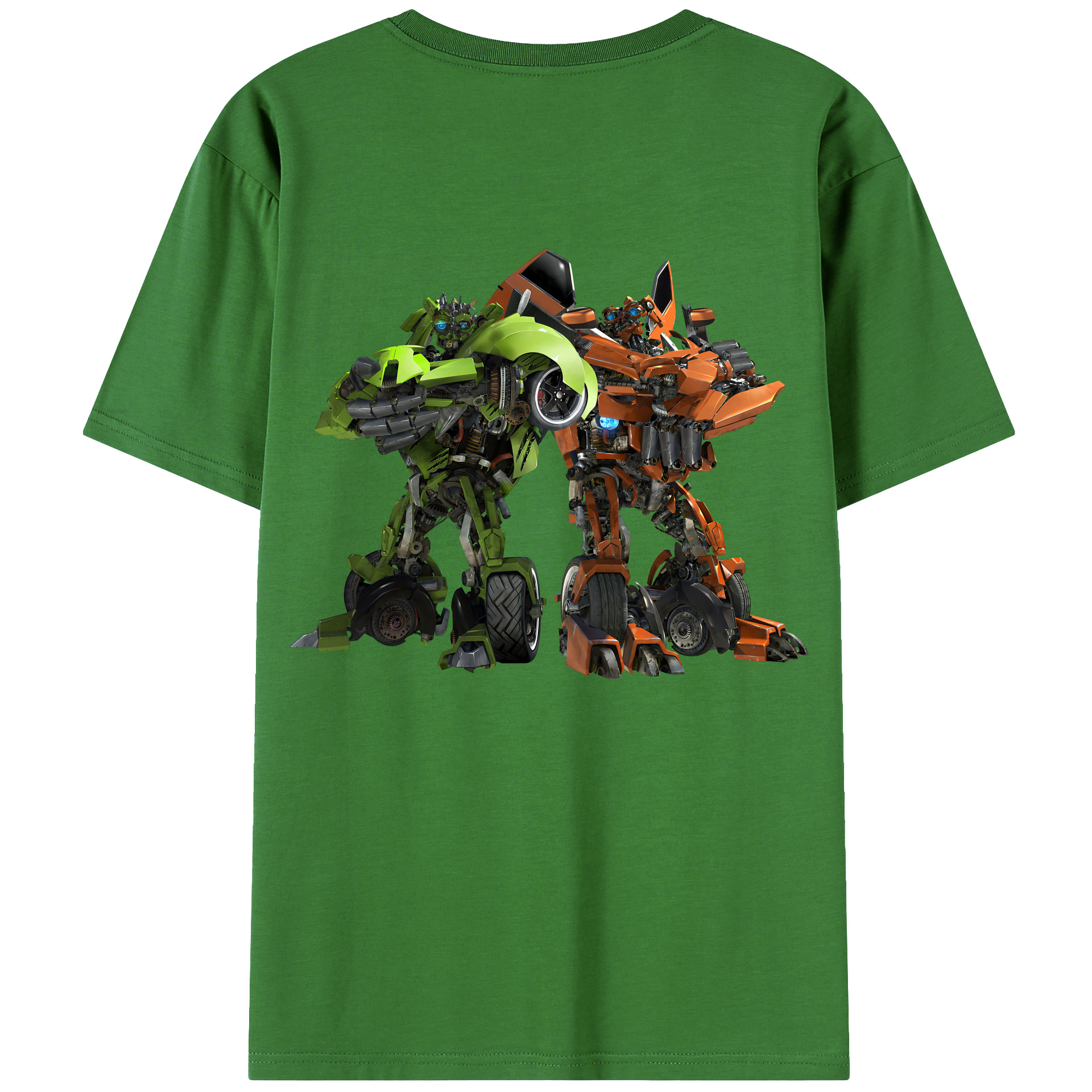 （画像用） Transformers トランスフォーマー レディース半袖Tシャツ(バックプリント)